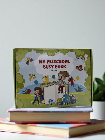 Introducing Our Tamil Busy Book: A Playful Path to Language and Learning