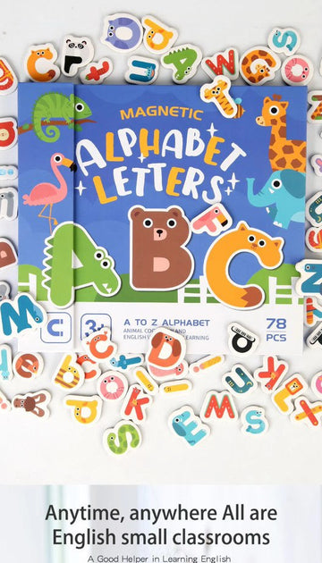 Magnetic Alphabet.