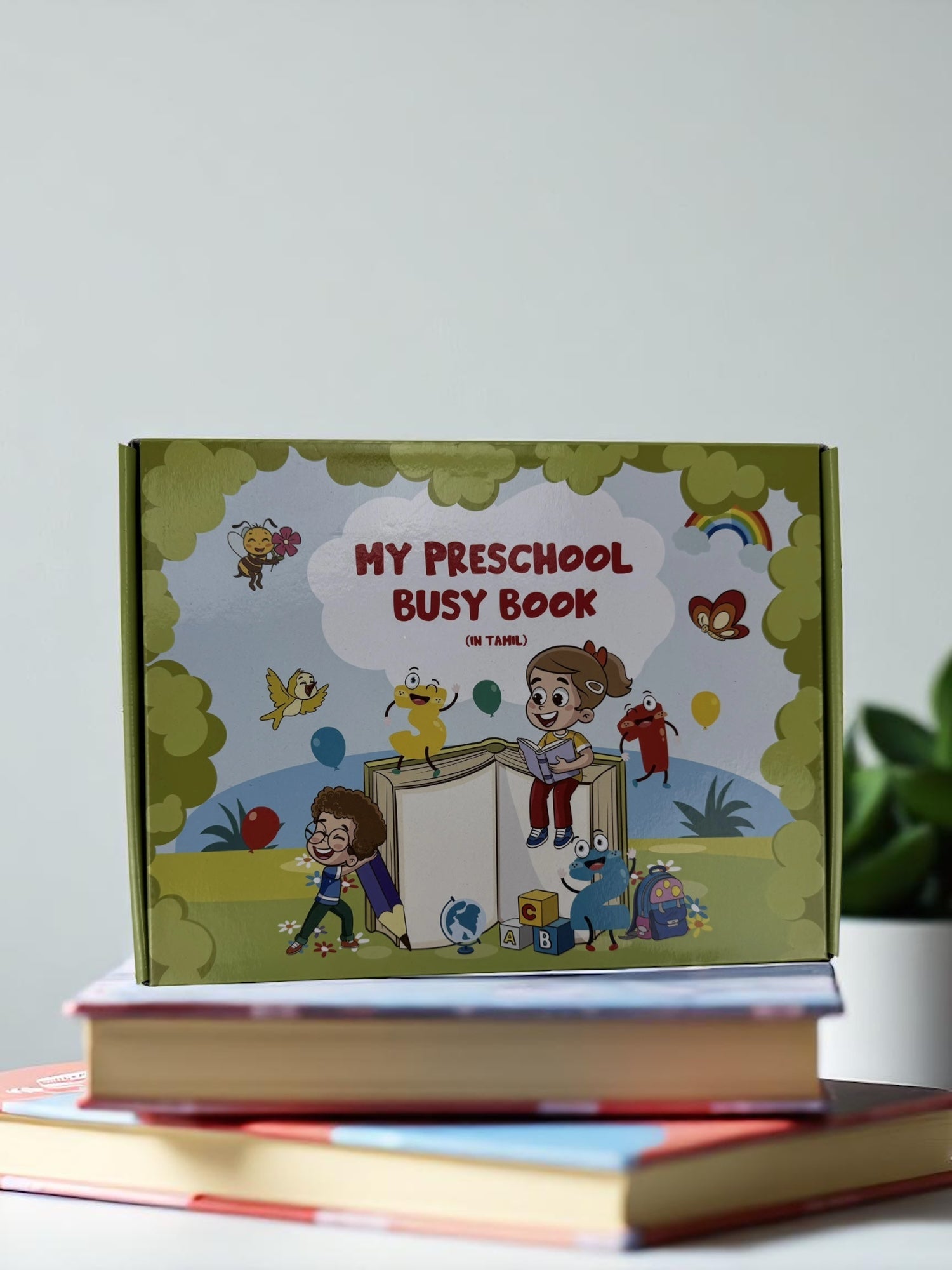Introducing Our Tamil Busy Book: A Playful Path to Language and Learning